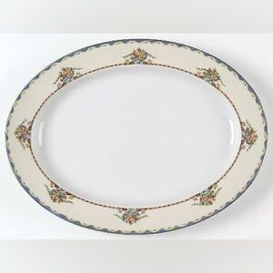 Beautiful Vintage Mariana 16" Oval Serving
Platter by Noritake